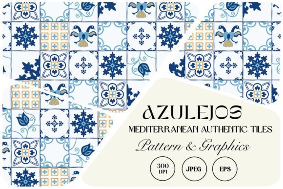 Azulejos Mediterranean Tiles Pattern: A Strategic Asset for Creative and Commercial Projects