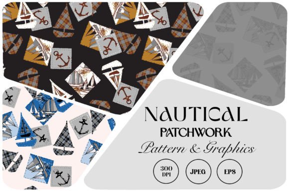 Mastering the Art of Nautical Patchwork Seamless Pattern for Modern Design