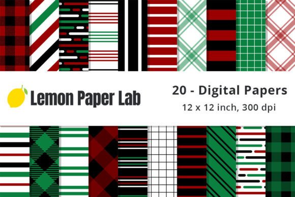 Red and Green Stripes Digital Background: The Ultimate Resource for Festive Creative Projects