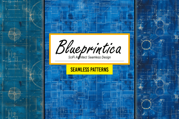 SciFi Architect Seamless Pattern Artwork: Transforming Creative Projects with Futuristic Design