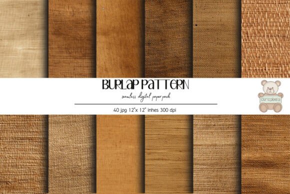 Seamless Burlap Digital Paper: Integrating Textured Design into Your Creative Workflow