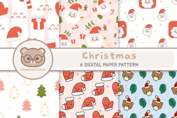 Seamless Pattern Bundle of Christmas: Elevating Holiday Design for Digital and Physical Media