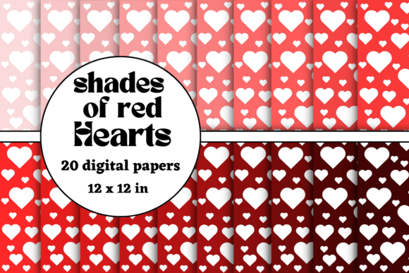 Shades of Red Hearts Digital Papers: A Practical Guide for Serious Creators