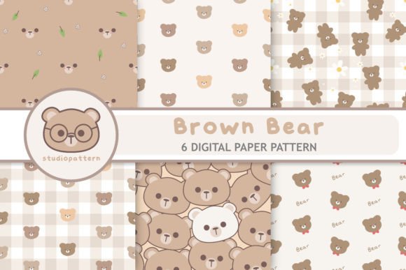 Understanding the Cute Brown Bear Seamless Pattern for Modern Design Projects