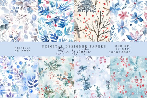 Watercolor Christmas Pattern Set: A Comprehensive Evaluation